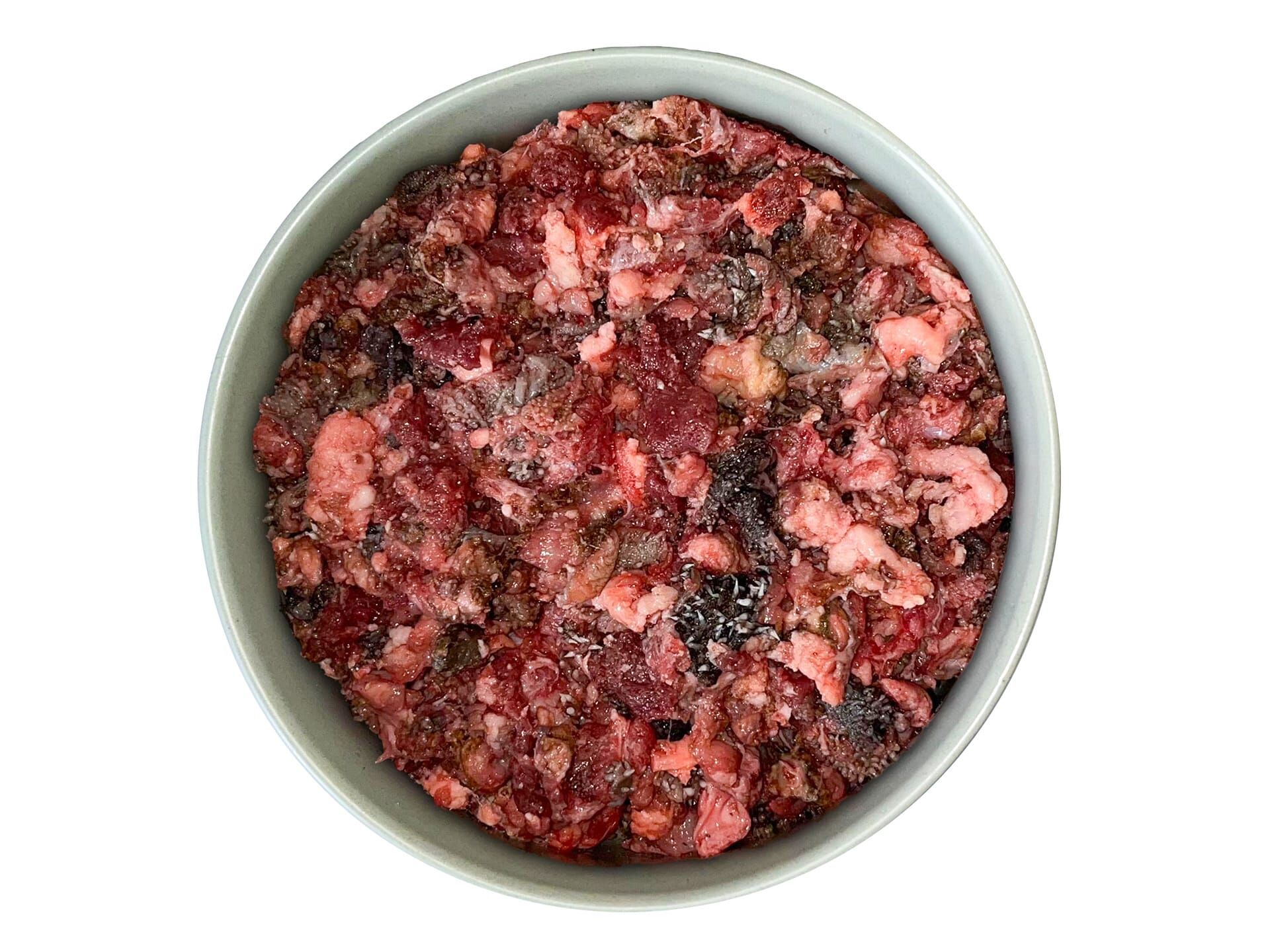 feed&meat Barf Voll Fit für Hunde mit Blättermagen und Fleisch