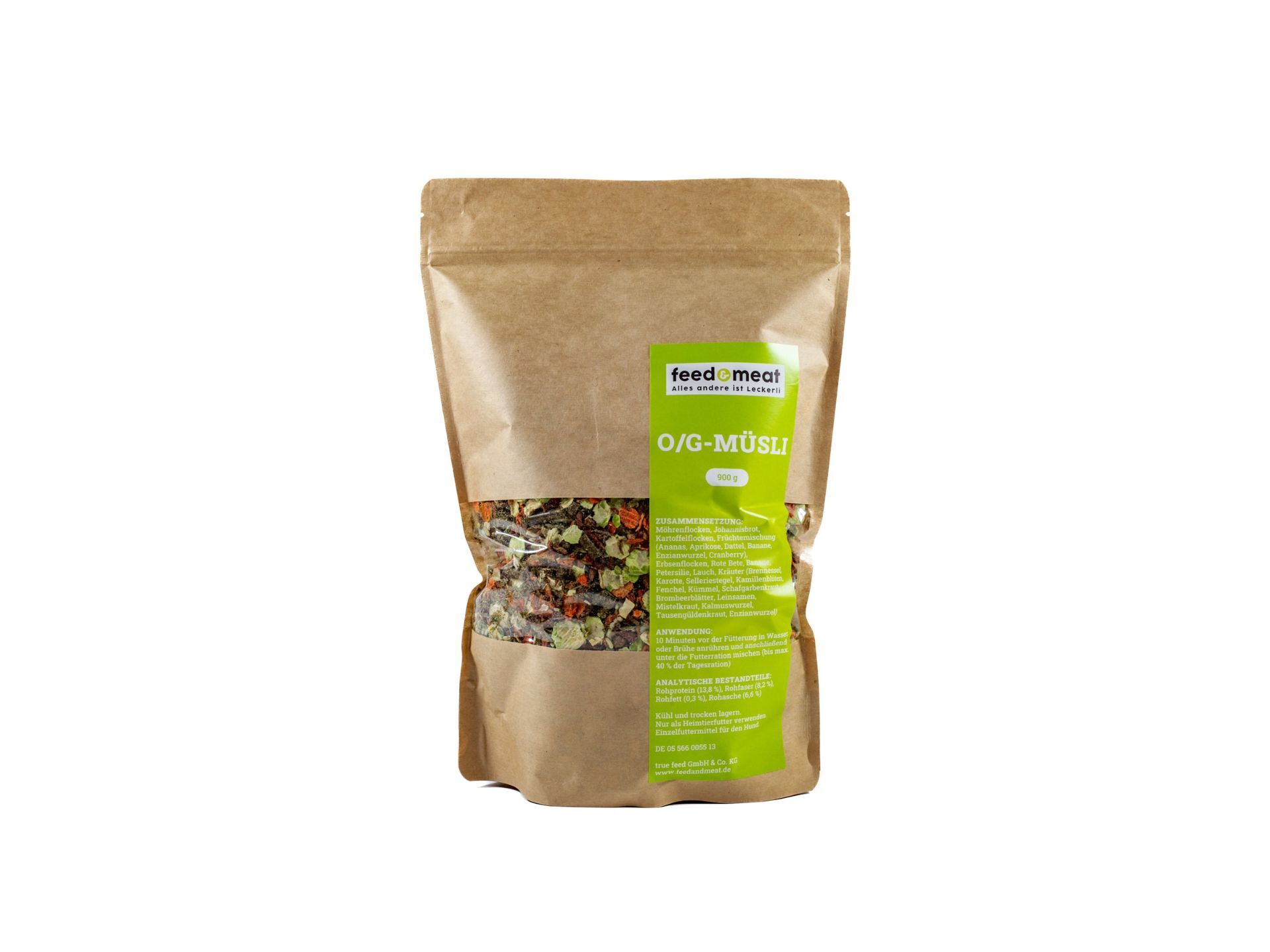 Barfzusatz O/G-Muesli fuer Hunde