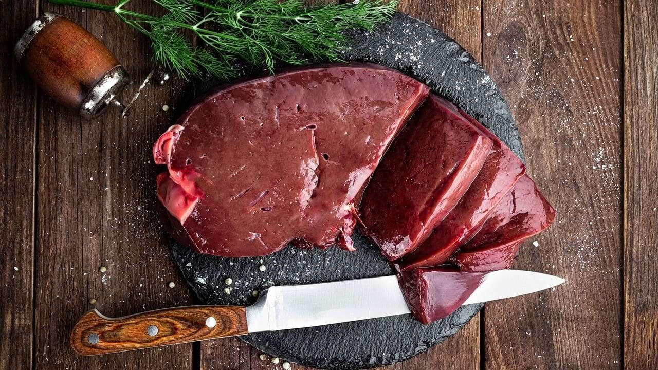Leber von Rind Leber geschnitten Barflexikon für Hunde