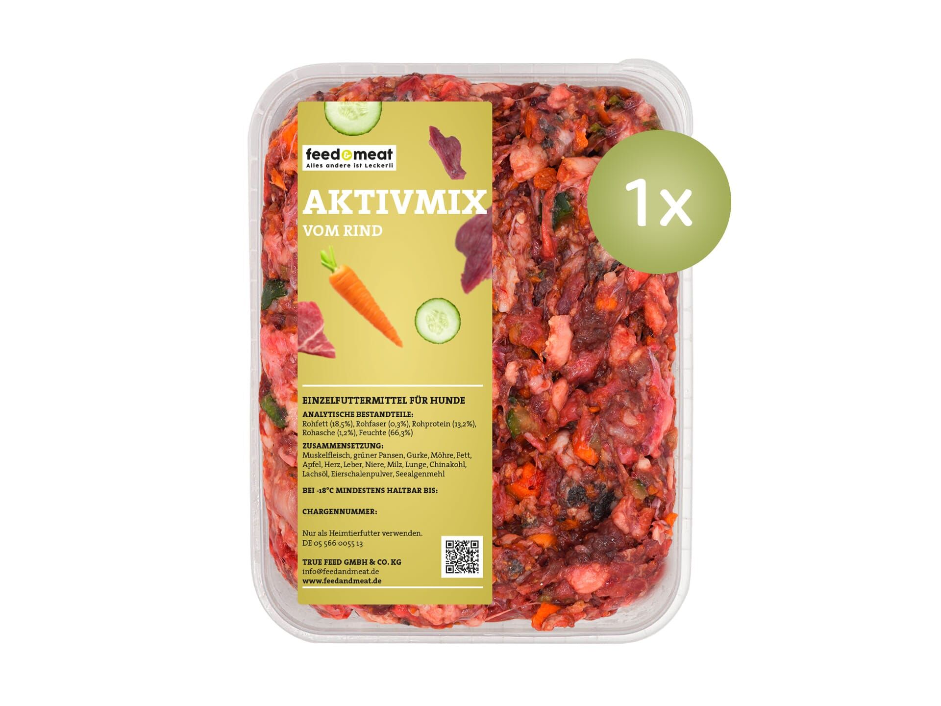 feed&meat Barf Aktivmix Fertimix für Hunde
