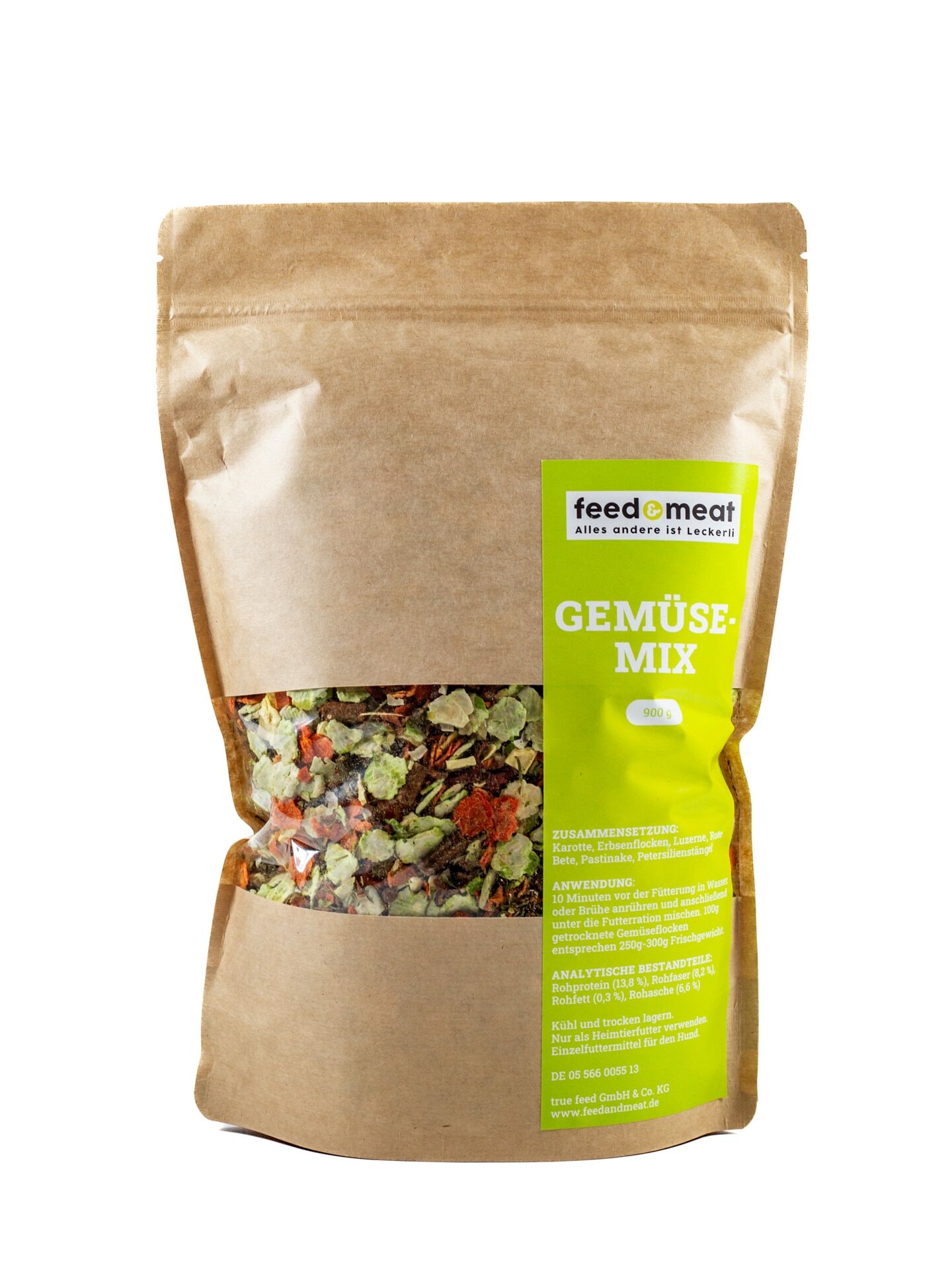 Barf-Gemüsemix 900 g Barf_gemüsemix für Hunde im Kraftbeutel