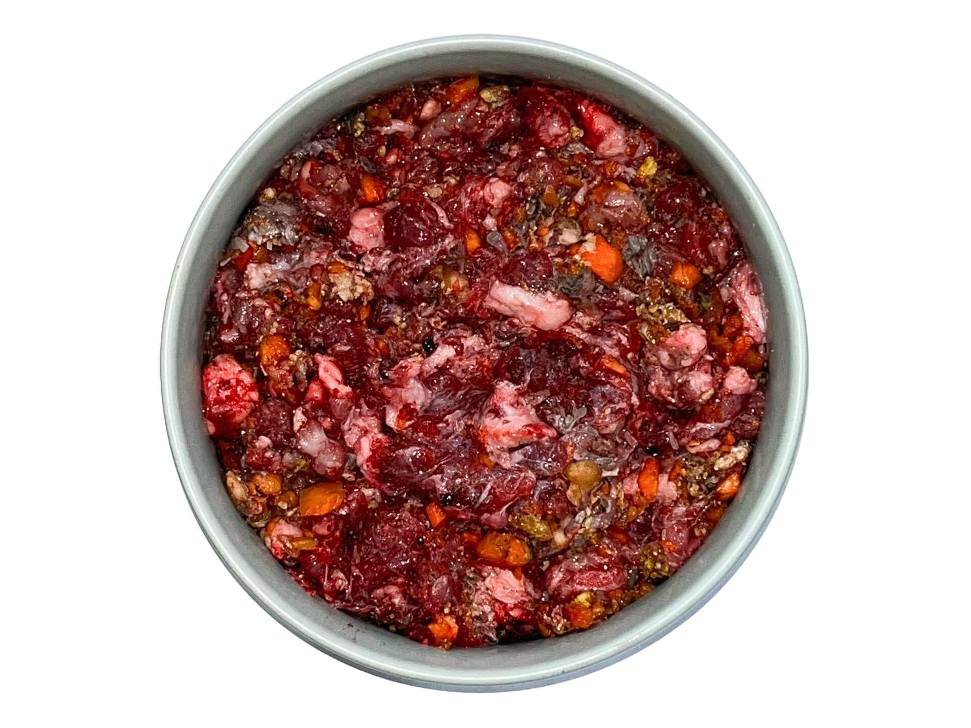 feed&meat Dalmatinermix Barfutter purinarm für Hunde im Napf