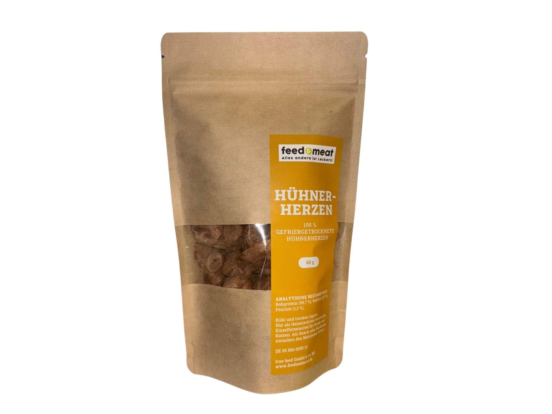 Hühnerherzen (gefriergetr.) 60 g