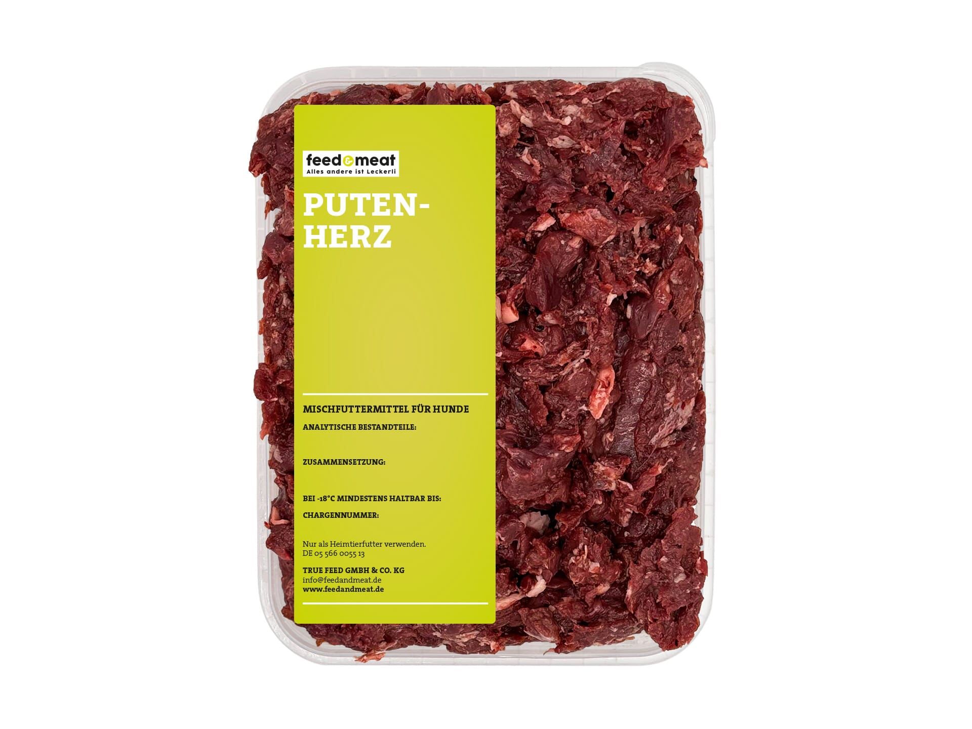 Barf Putenherz Barf Putenherz für Hunde