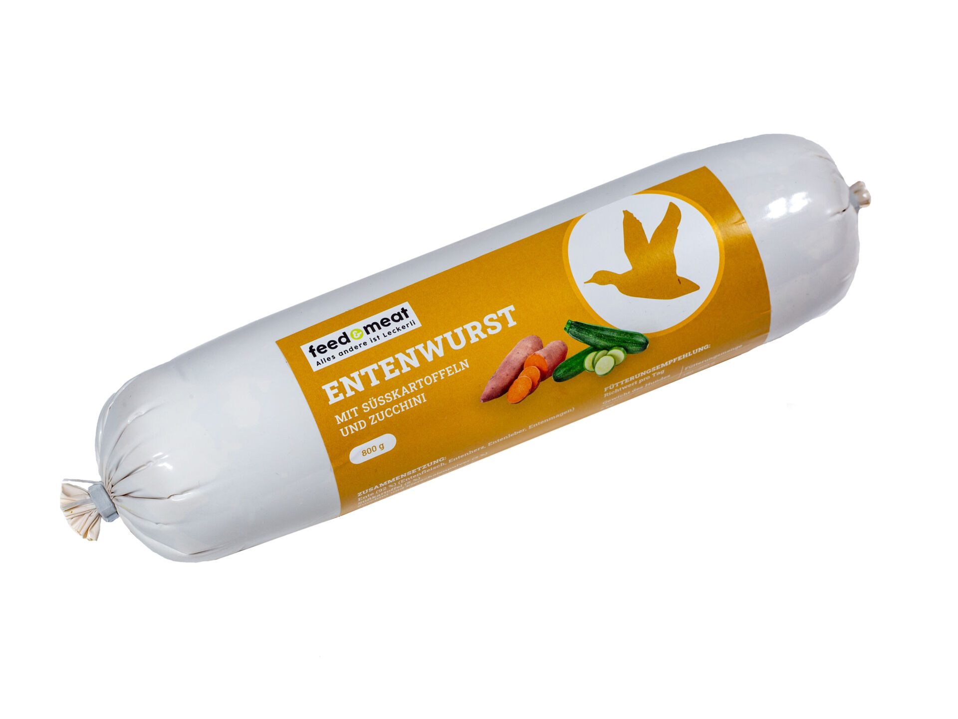 Barfwurst Ente für Hunde