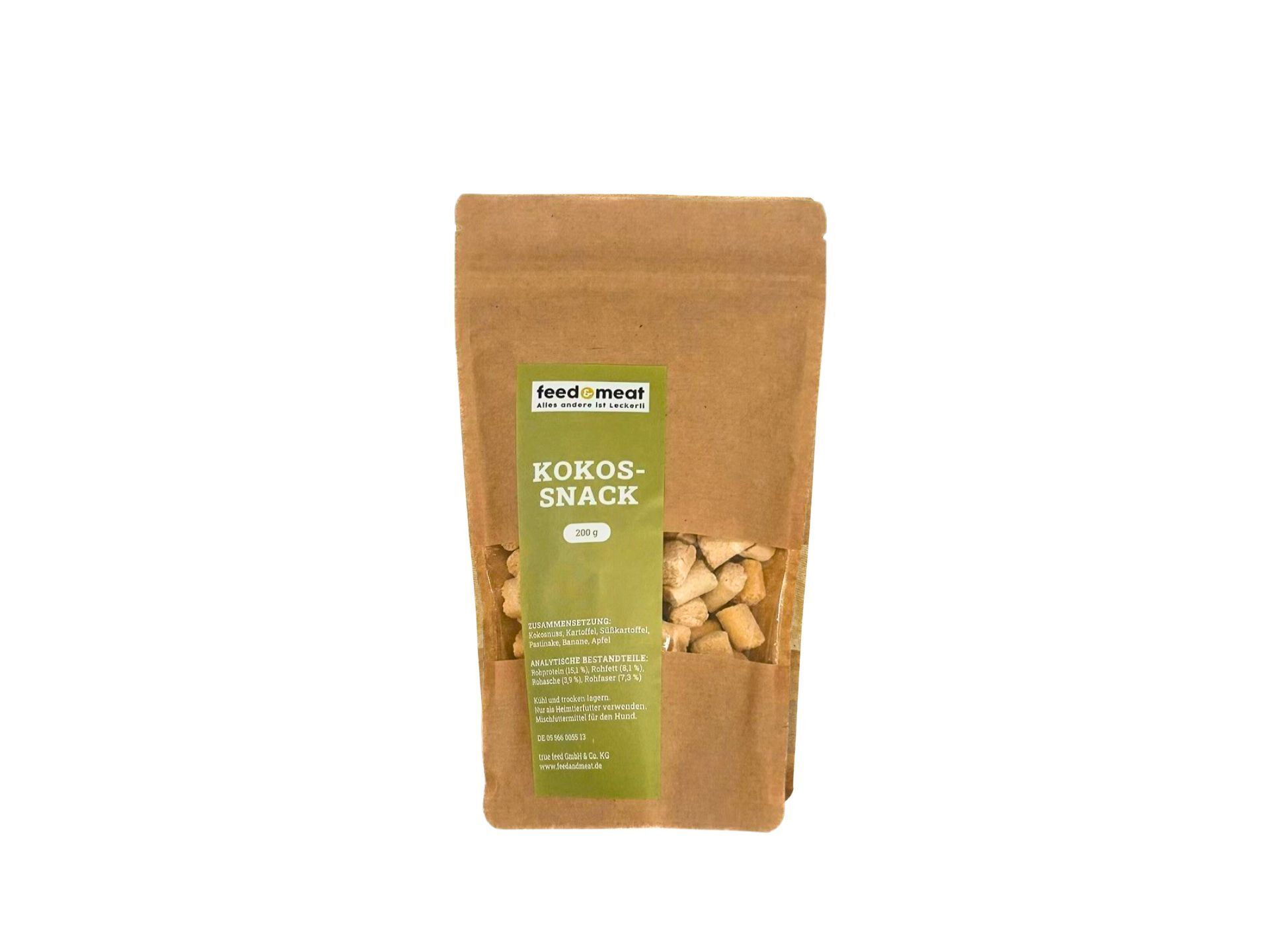 Knuspriger Kokossnack mit exotischem Geschmack