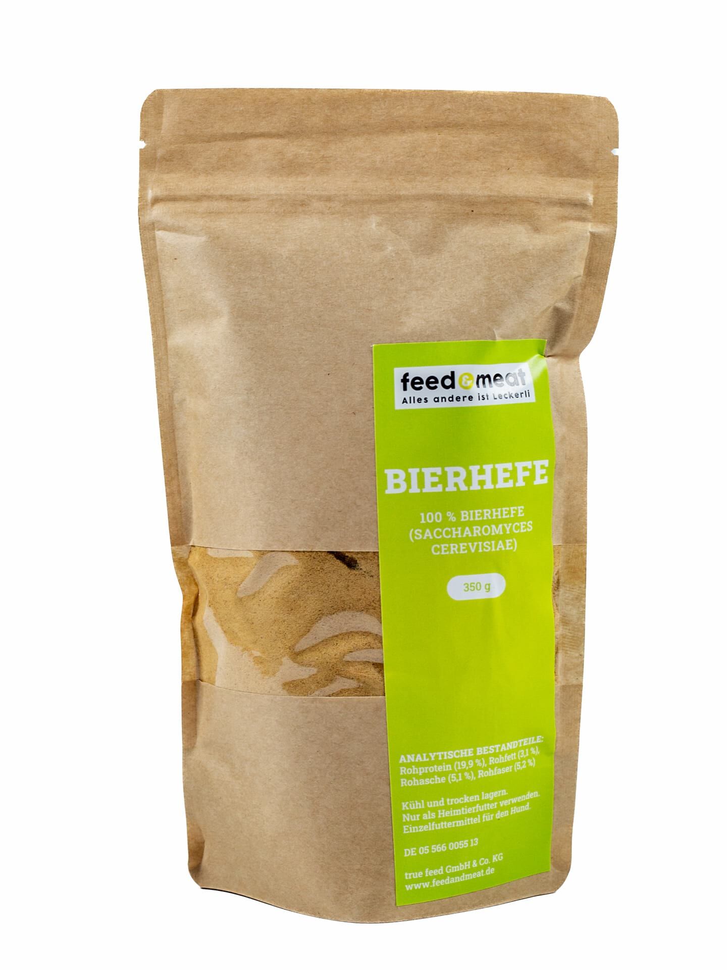 Barf Bierhefe 350g Barf-Bierhefe Nahrungsergänzung für Hunde