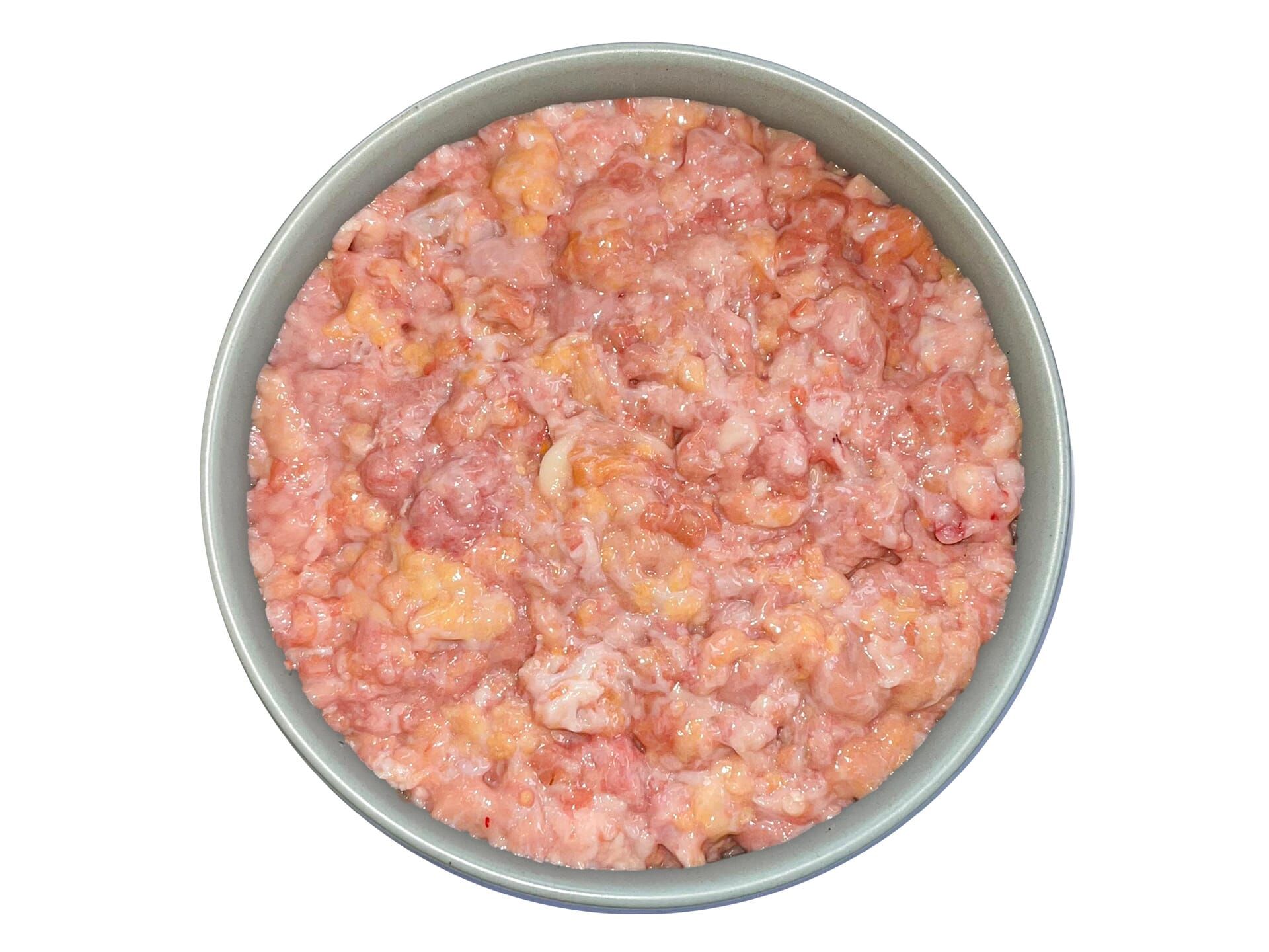 Barf Rindereuter im Napf feed&meat Barf Rindereuter gewolft für Hunde im Napf