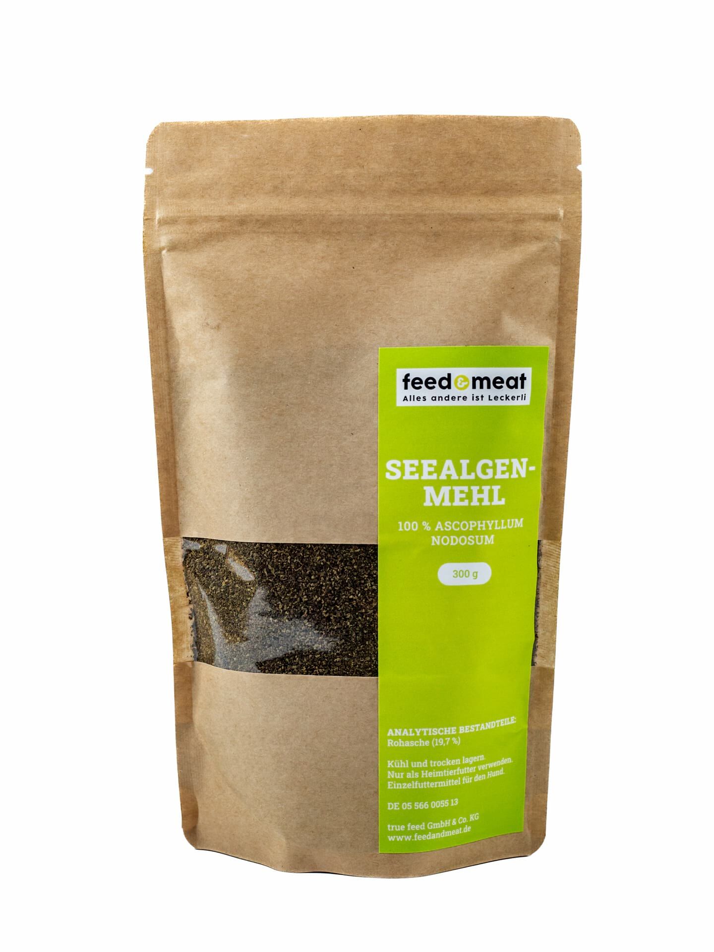Barf Seealgenmehl 75g feedandmeat Barf seealgenmehl für Hunde