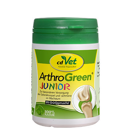 ArthroGreen-Junior cDVet ArthroGreen Junior 80g Nahrungsergänzung Hunde