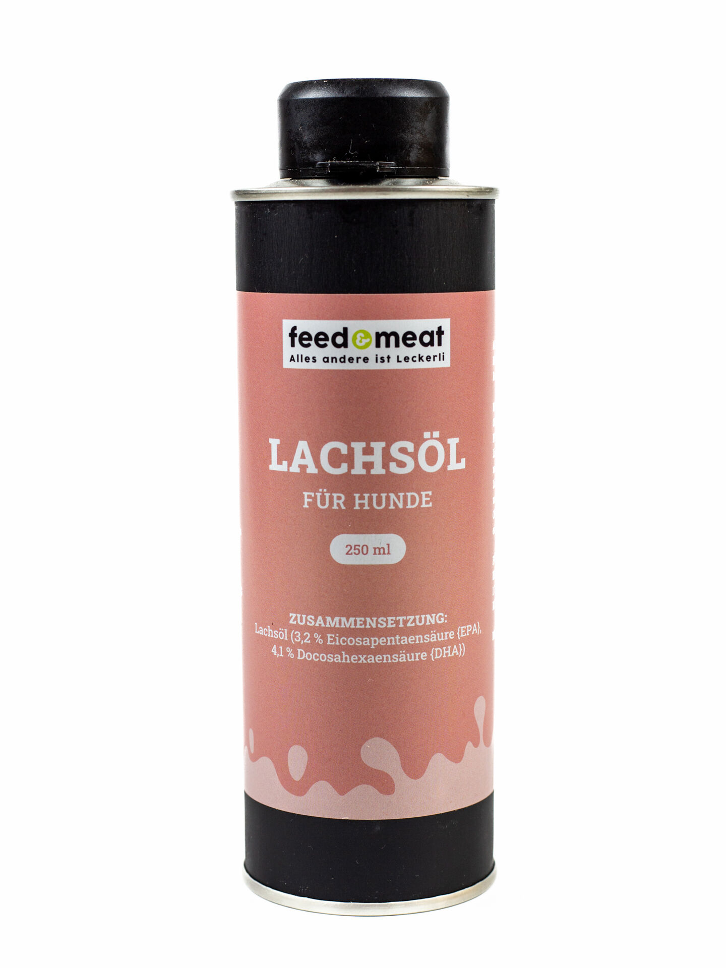 Baf-Lachsöl für hunde mit Omega-3-Fettsäuren für gesundes Fell