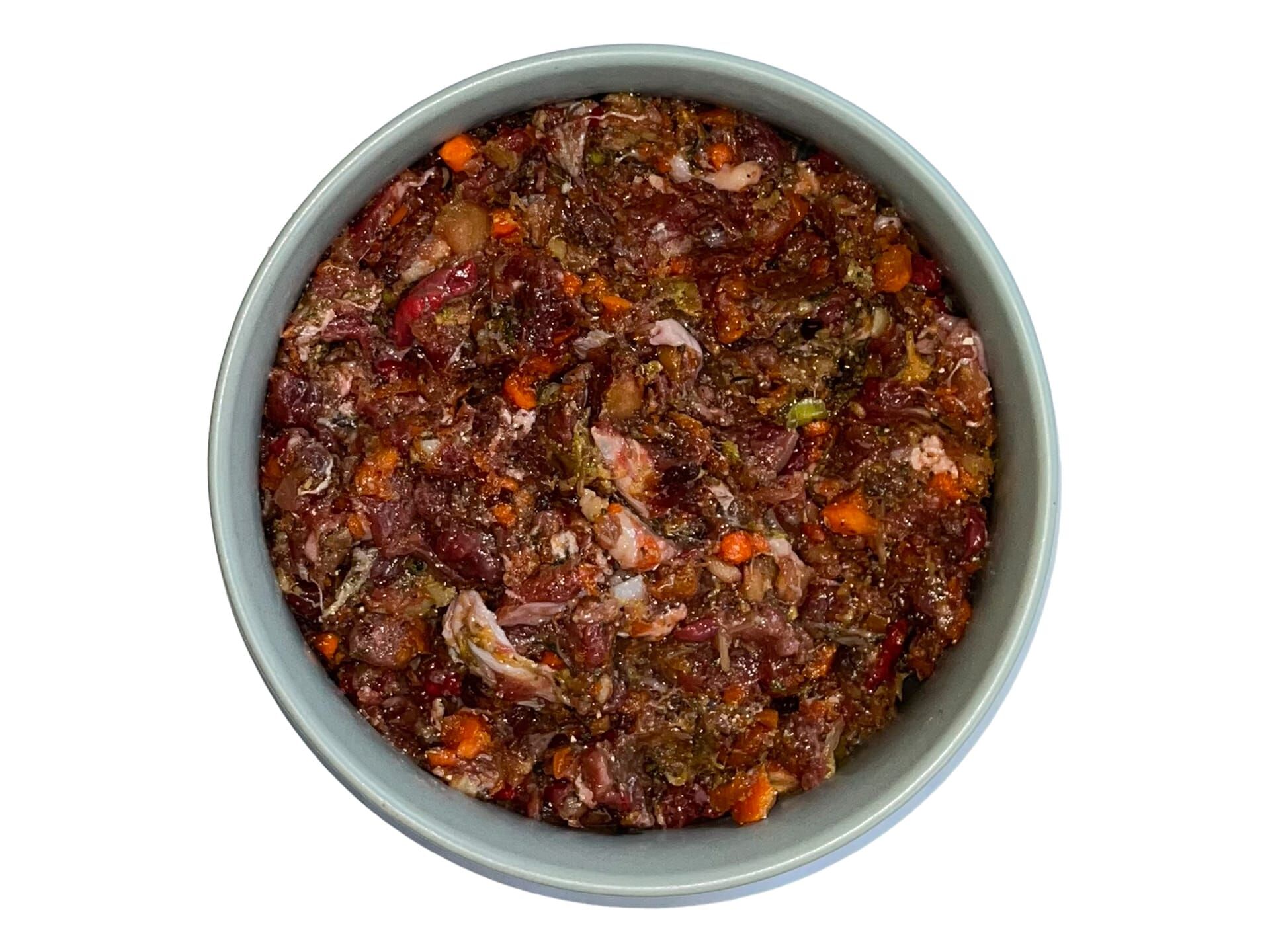 Barf Pferdemix für Hunde feed&meat Pferdemix für Allergikerhunde im Napf