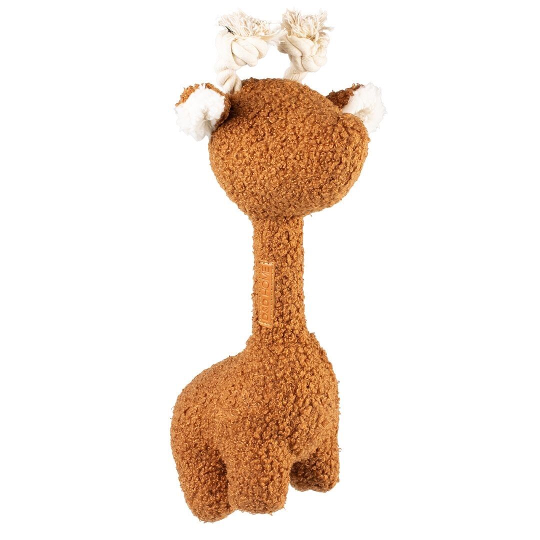Hundespielzeug Giraffe Braune Plüschgiraffe Hundespielzeug George