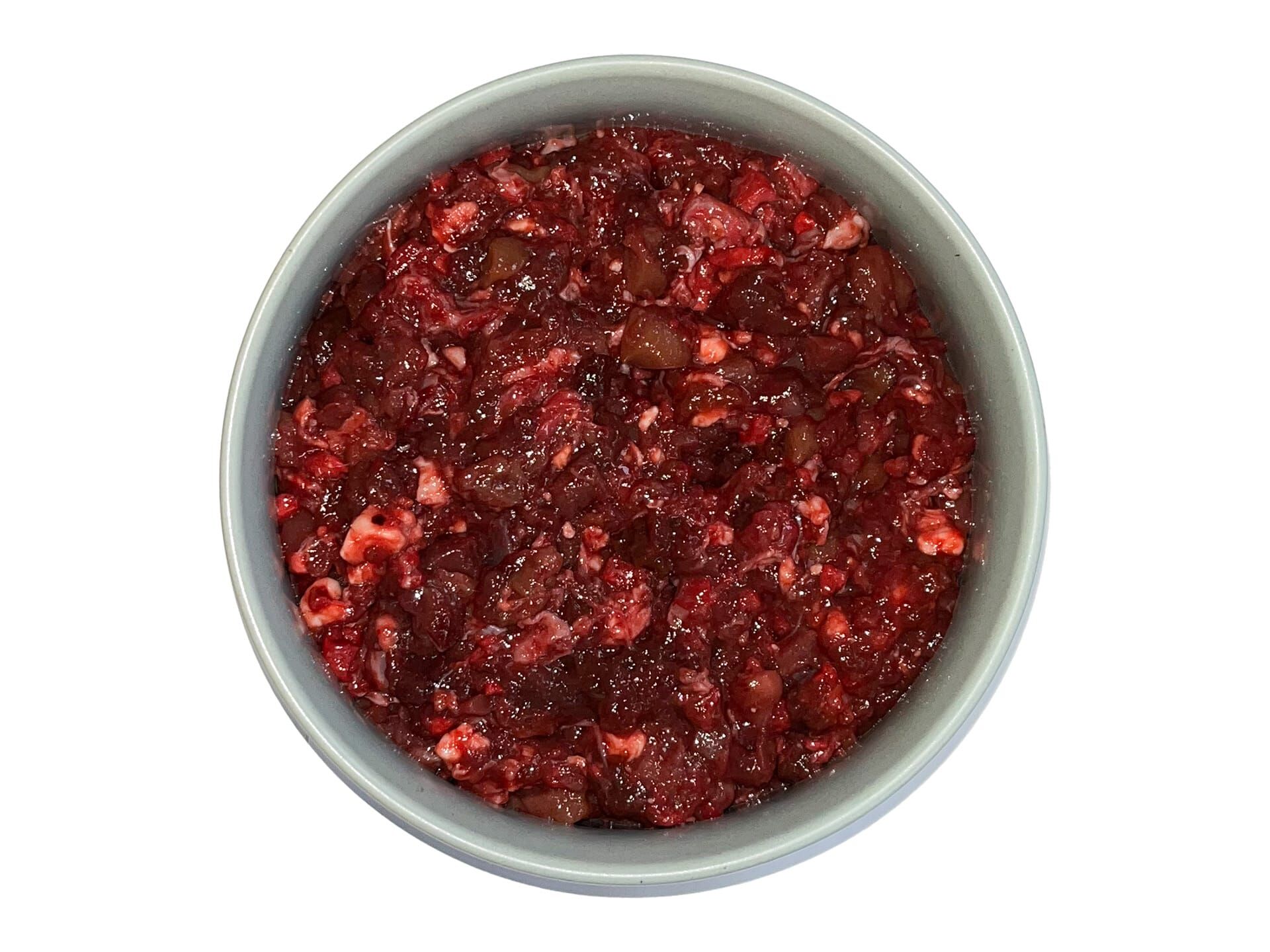 Bio-Innereienmix vom Lamm im grauen Napf – regionale Hundernahrung aus Tecklenburg Bio-Innereienmix vom Lamm im grauen Napf – Mischung aus Herz, Leber, Niere, Milz, Lunge und Lammstrossen, regional aus Tecklenburg.